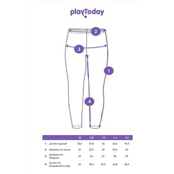 Леггинсы PLAYTODAY, 1121422