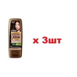 Fito color Крем-хна Индийская для волос 3.3 Горький шоколад 140мл 3шт
