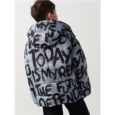 Куртка текстильная с полиуретановым покрытием для мальчиков