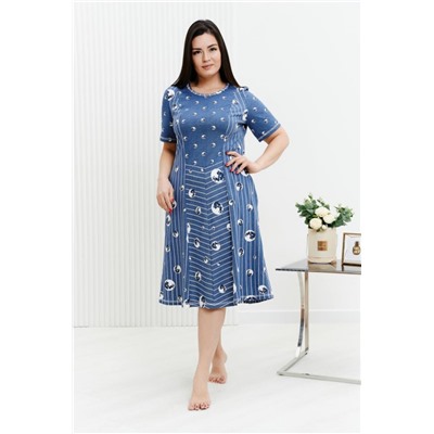 Платье 9141 (Джинс)