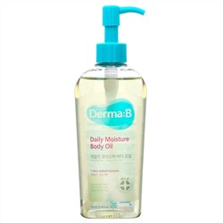 Derma:B, Увлажняющее масло для тела на каждый день, 200 мл (6,76 жидк. унций)