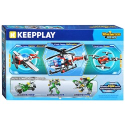 Конструктор "Воздушный транспорт" (365 дет.)