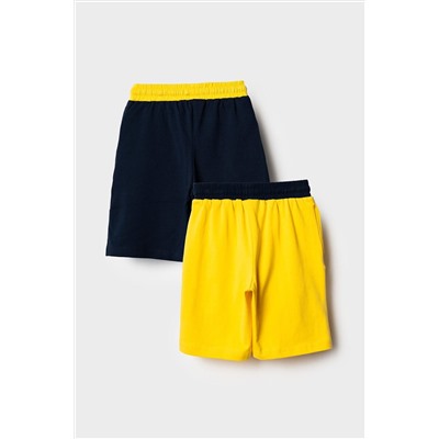 Шорты трикотажные для мальчиков, 2 шт в комплекте PLAYTODAY, 1239594