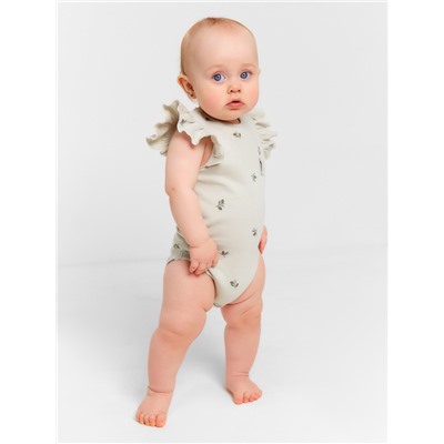 Боди с крылышками «Крошка Я» Olives, рост 80-86, молочное