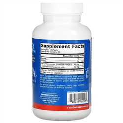 Jarrow Formulas, Max DHA, 180 мягких таблеток