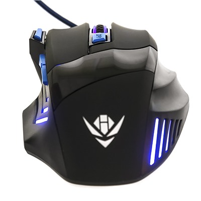 Мышь оптическая Nakatomi Gaming mouse MOG-21U (black) игровая