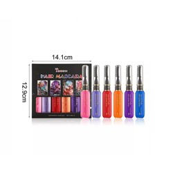 Тушь для волос и бровей, набор 6шт