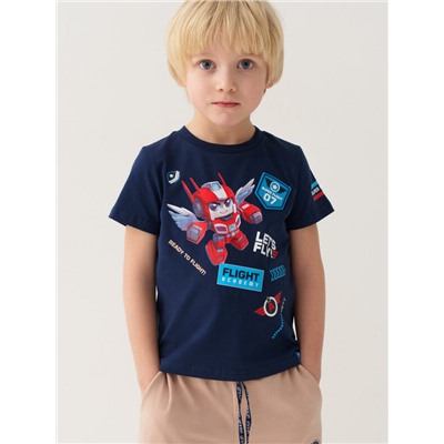 Фуфайка трикотажная для мальчиков (футболка)