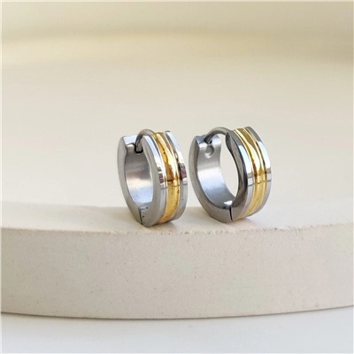 Серьги из стали