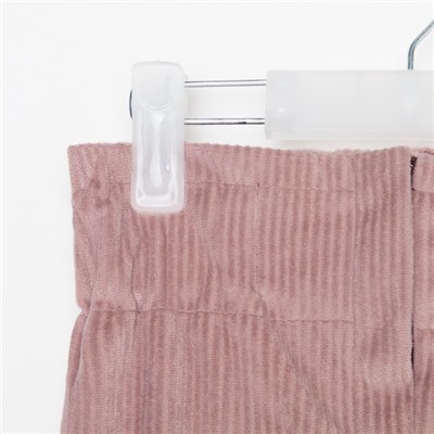 Костюм для девочки KAFTAN Velvet, размер 34 (122-128 см), цвет кофе