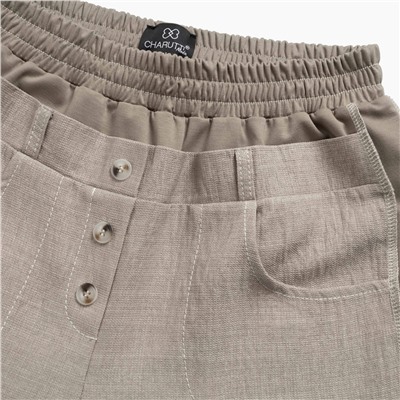 Брюки с имитацией многослойности, Раскованный шик