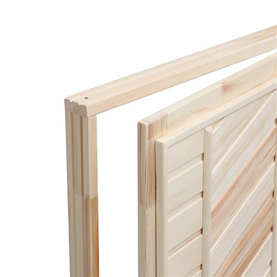 Дверь для бани и сауны, 170×80 см, деревянная, универсальная