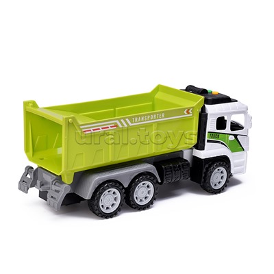 Машина "Строительная" на батарейках, в коробке