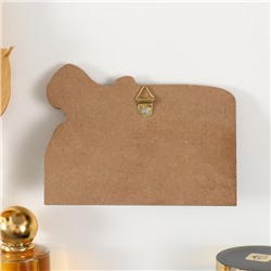 Настенный крючок декоративный «Главный ингредиент - любовь», дерево, 13×10 см