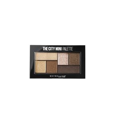 Maybelline New York Палетка теней The City Mini 400 Rooftop Bronze 6г