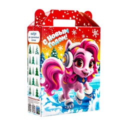 Сладкий новогодний подарок «Марк и Няша», детский, 700 г