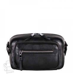 Сумка женская кожаная 3229Q black Polina&Eiterou/30
