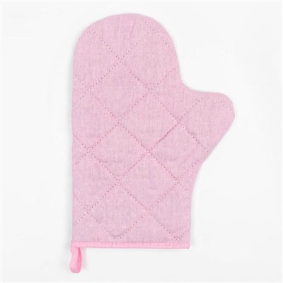 Набор кухонный Be bright варежка-прихватка 20×28 см, прихватка 17×17 см