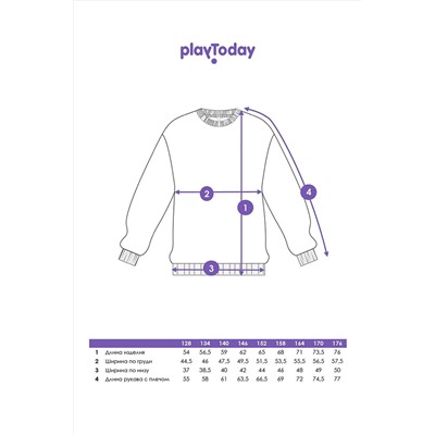 Свитшот PLAYTODAY, 1088610