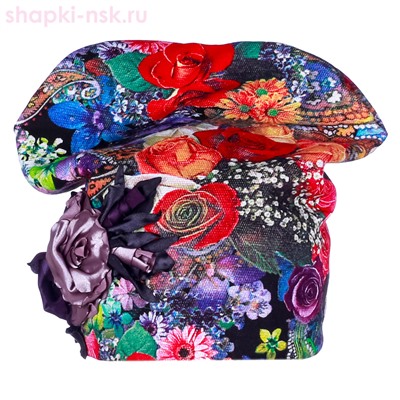 Колпак Розы 2 Колпак женский флис (56-58)