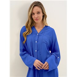 SiSi Туника Si 0610K VISCOSA Туника пляжная жен.(с капюшоном) укороченная