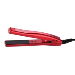Dewal Щипцы для выпрямления волос / Mini Ceramic Base 03-7721-R Mini, красный, 25 Вт 2641