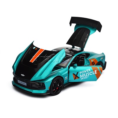 Машина "Жажда скорости" (свет, звук, дым) в коробке