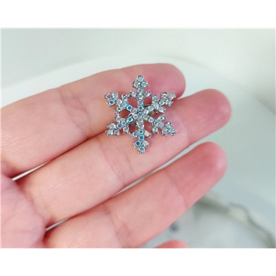 Брошь Снежинка