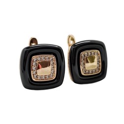 Серьги с керамикой