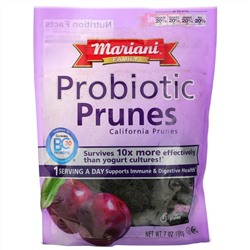 Mariani Dried Fruit, Family, Probiotic Prunes, 7 oz (198 g)