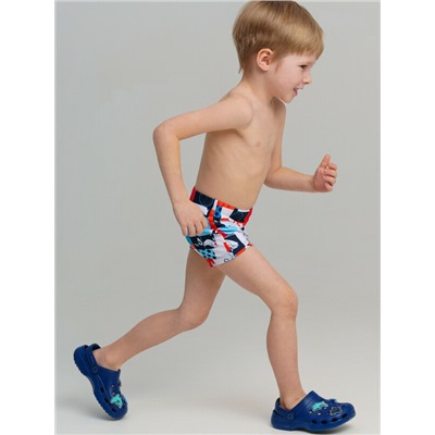 Плавки-шорты трикотажные для мальчиков, короткие