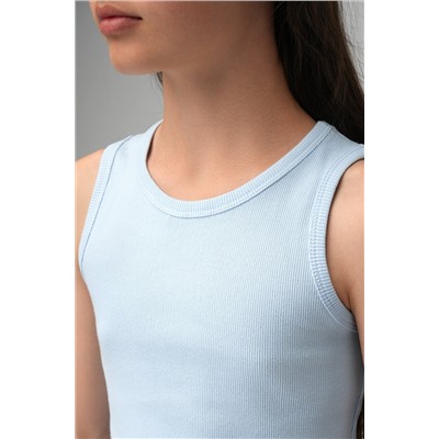 Майка-топ в рубчик для девочки Happyfox