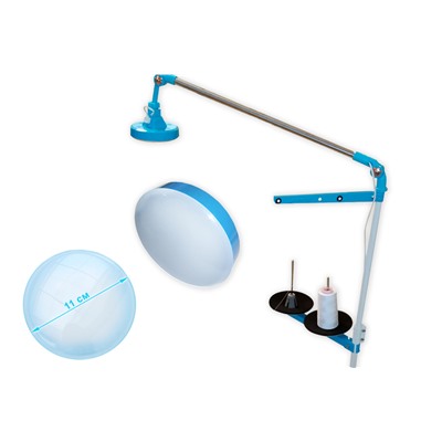 Лампа с креплением на бобиностойку круглая (10W) 811839 JACK