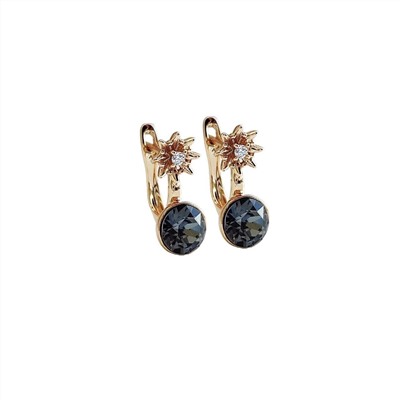 Серьги с кристаллами Swarovski