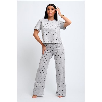 Пижама женская 307 (Светло серый)