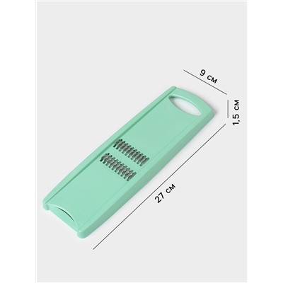 Тёрка для корейской моркови Libra Plast, 27 см, МИКС