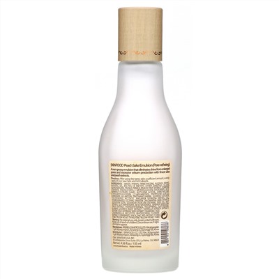 Skinfood, Эмульсия с персиковым сакэ, 4,56 ж. унц. (135 мл)