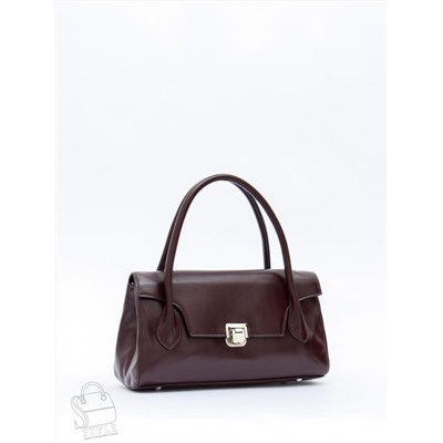 Сумка женская кожаная 0030VG wine purple Vitelli Grassi