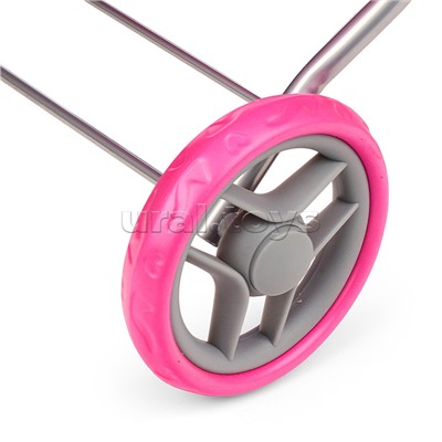 Коляска-люлька для кукол, металлическая, цвет Единороги