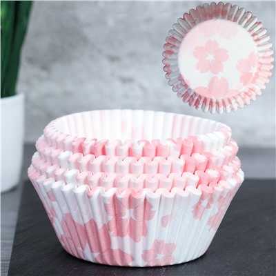 Форма для выпечки 5*3 см, набор 100 штук / 003-731 /уп 288/ бумажные