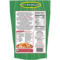 Edward & Sons, Edward & Sons, Let's Do Organic, 100% Organic Unsweetened Coconut Flakes, 7 oz (200 g)