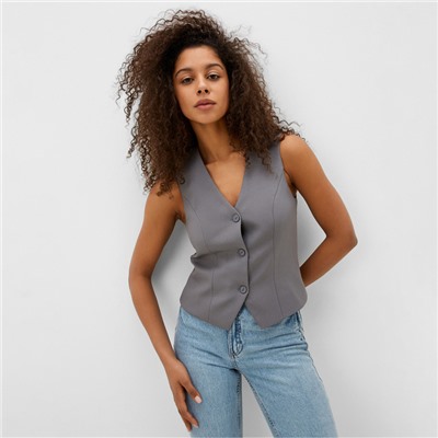 Жилет женский MIST: Classic Collection, размер 50, серый