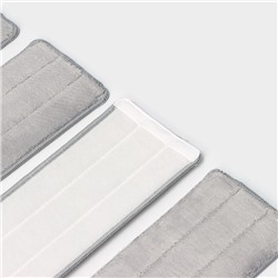 Насадки для плоской швабры Future Alp 4 clean system, 4 шт., 40.5×11.5 см