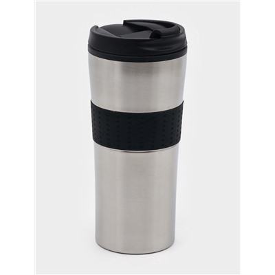 УЦЕНКА Термокружка, 450 мл, For you, сохраняет тепло 2 ч, 8×19 см, хром