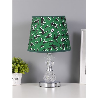 Настольная лампа RISALUX «Латея», Е27, 40 Вт, бело-хромовый