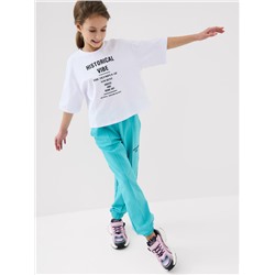 Фуфайка трикотажная для девочек (футболка)