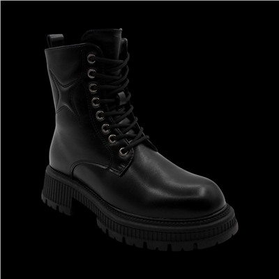 Ботинки на меху А9 черные