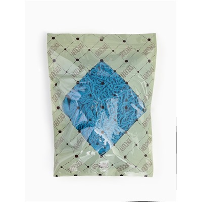 Набор 2 шт.: сумка-авоська плетёная, клетка 1.5 см, синяя