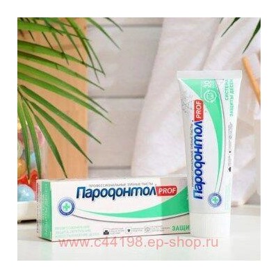 Пародонтол PROF Зубная паста Система защиты десен в тубе в футляре 93 мл