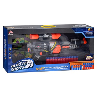 Автомат "Победитель" с мягкими полимерными пулями, в коробке